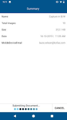 Kofax Mobile Capture screenshot 7