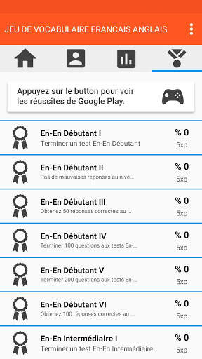 EVOG - Jeu De Vocabulaire Français Anglais screenshot 7