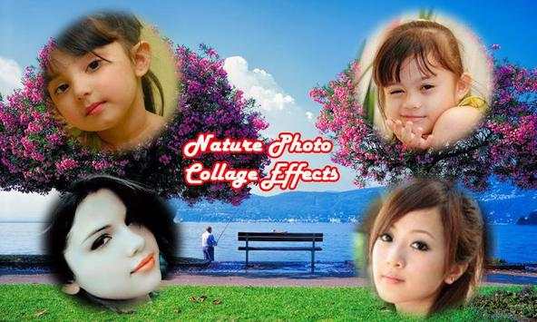 Nature photo collage frames screenshot 1