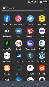 Social : Many Social media and networks in one app screenshot 1