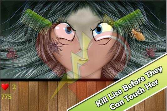Funny Game - Man vs Lice FREE screenshot 4