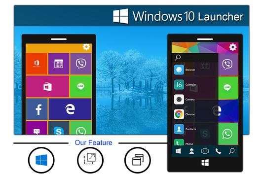 Win 10 Launcher 2018 - Windows 10 Style Launcher screenshot 1