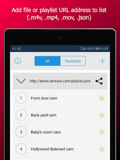 BUL Player - Video and Livestream Player screenshot 7