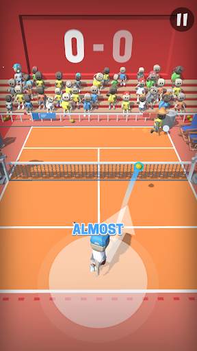 TenniSwiper - Mobile Tennis Game screenshot 2