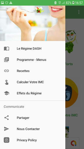 Régime Dash 2020 Menus et Recettes Minceur Gratuit скриншот 8