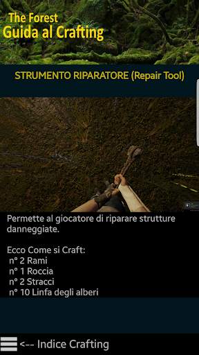 Guida al crafting the forest screenshot 8