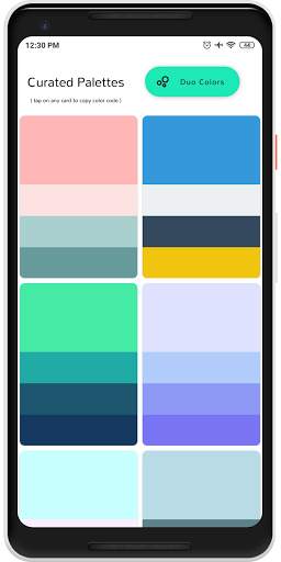 Material Design Color Palettes screenshot 4