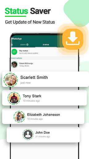 Status Saver 2021 - Downloader for Whatsapp screenshot 3