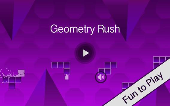 Geometry Rush: Cube Dash Lite скриншот 1