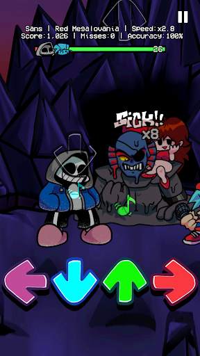 Dusttale Mod - FNF Remastered screenshot 3