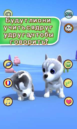 Говоря хаски Собаки скриншот 3