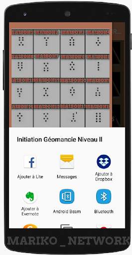 Initiation Géomancie Niveau ll screenshot 6