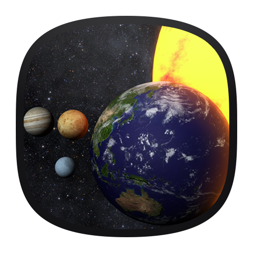 Solar System 3D Live Wallpaper icon