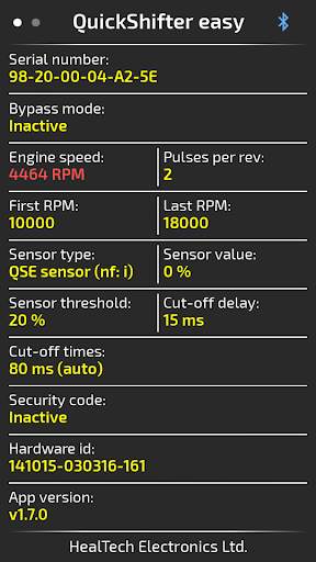 QuickShifter easy (iQSE) screenshot 2