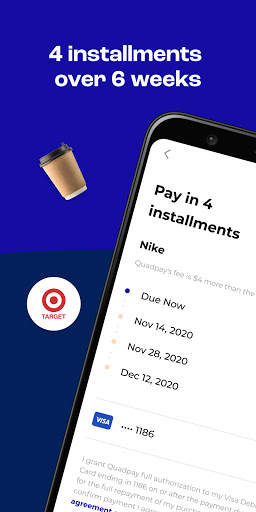 Quadpay: Buy now, pay later. No hard credit check. screenshot 3