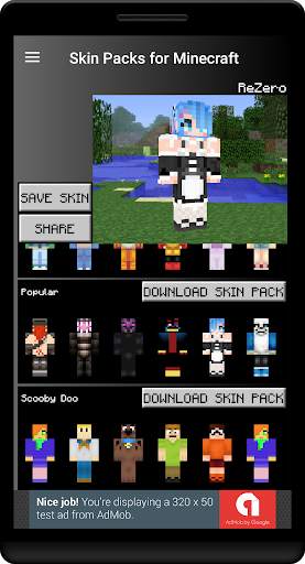 Skin Packs for Minecraft screenshot 1
