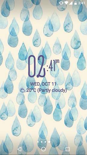 Digital Clock & Weather Widget screenshot 10