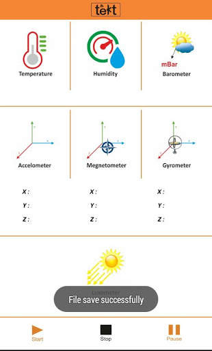 TI SensorTag скриншот 5