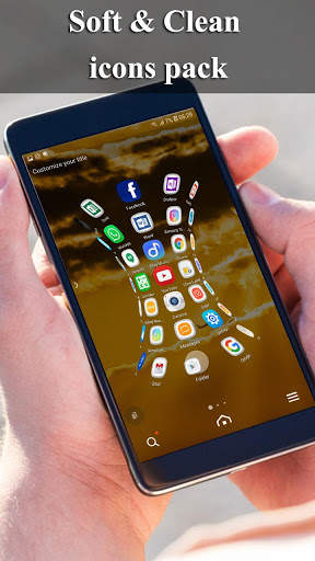 Simple smart launcher, Themes & HD wallpapers screenshot 6