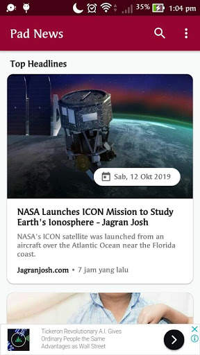 Pad News screenshot 1