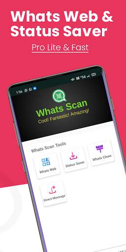 Whats Web  Clone app , Status Saver and Cleaner screenshot 1