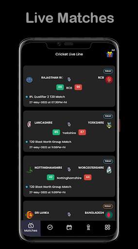 Cricket Fast Line : Live Line screenshot 1