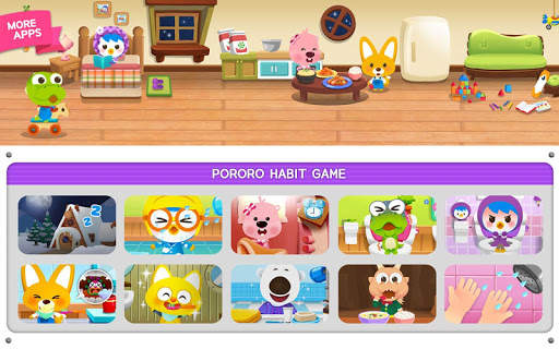 Pororo Habit - Kids Game screenshot 2