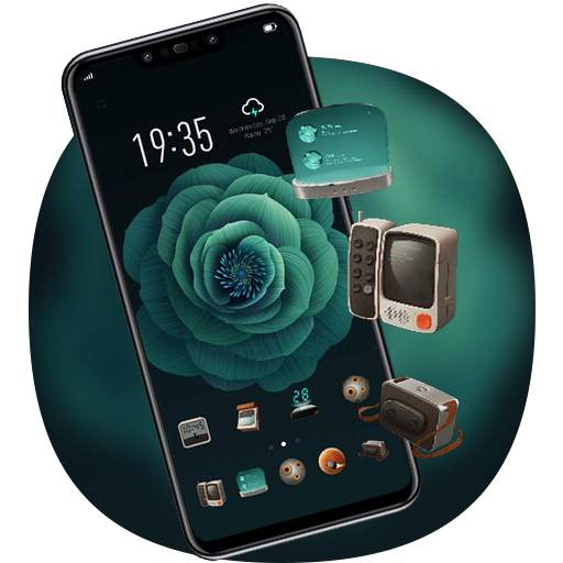 Flower Classic Black Theme Galaxy M20 2.0.1