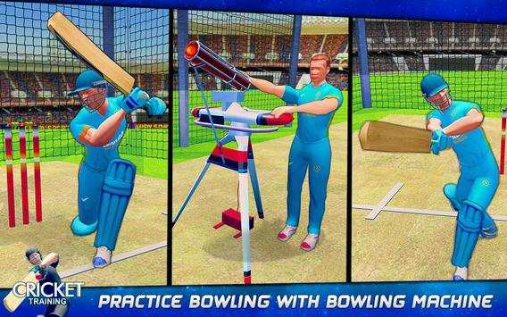 T20 Cricket Training : Net Practice Cricket Game screenshot 1