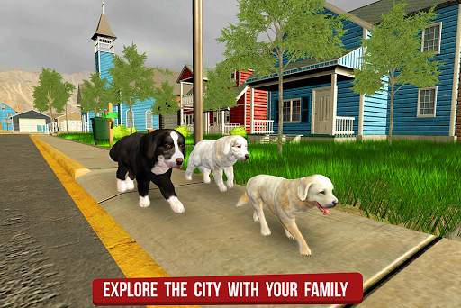 Domestic Dog Simulator: stray dog games screenshot 6