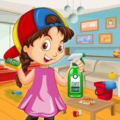 House Decoration: Cleaning 2D Game icon