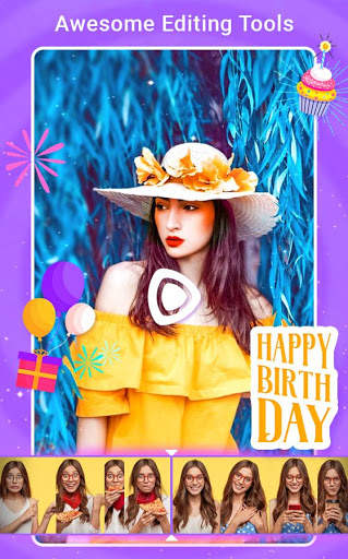 Birthday Photo Video Maker screenshot 7