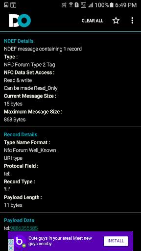 DoNfc - NFC Tag Reader & Creater App screenshot 4