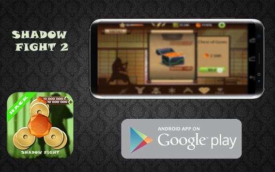 Hack Shadow Fight 2 Gems App Prank screenshot 2