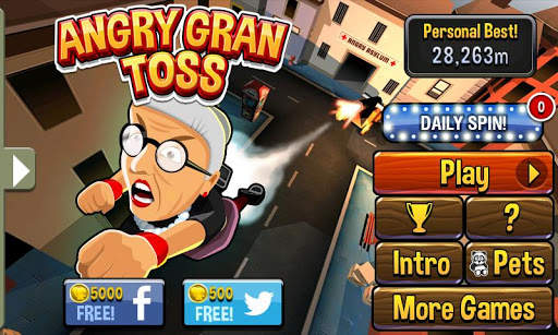 Angry Gran Toss screenshot 1