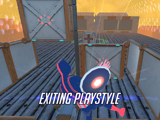 Parkour 3D Robot Runner 2049 7 تصوير الشاشة