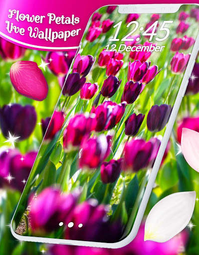 Spring Petals Live Wallpaper ❤️ Flower Wallpapers screenshot 8
