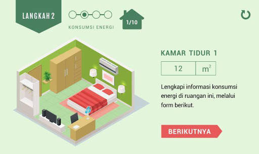 Kalkulator Energi Rumah Tangga screenshot 3
