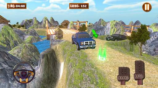 Offroad Jeep Mountain Driving Games 2 تصوير الشاشة
