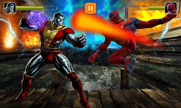 Superheroes Fighting - Grand Dead Fighting Pool screenshot 3