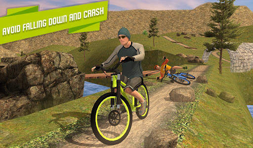 BMX Offroad Bicycle Rider Game screenshot 8