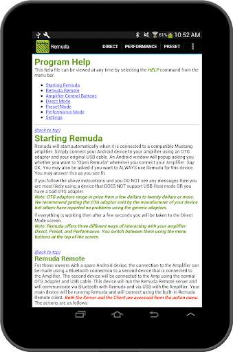 Remuda Lite - USB Guitar Amplifier Control App screenshot 13