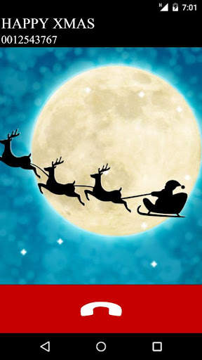 chamada falsa Natal jogo 2 screenshot 2