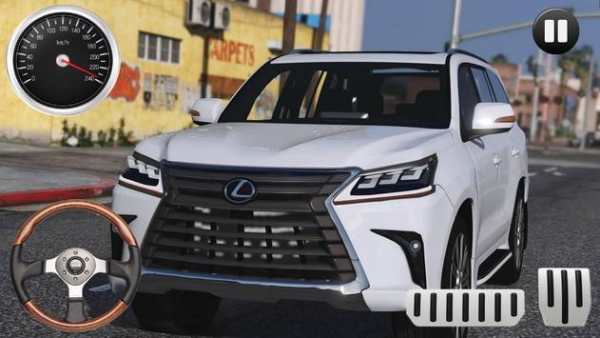 Luxury SUV LX570 Driving - Lexus Rider screenshot 3