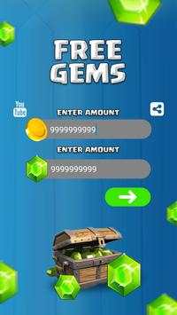 Free Gems for COC Prank screenshot 6