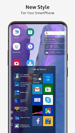 Note 20 theme for launcher screenshot 2