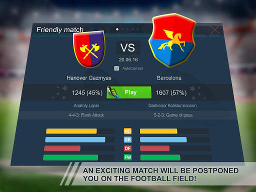 World League: football manager screenshot 3