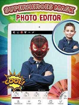 Superheroes Mask Photo Editor screenshot 2