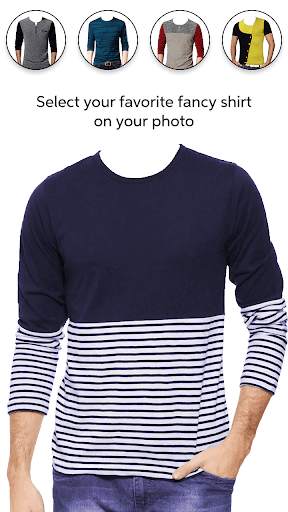 Fancy T shirt Photo Editor for Man screenshot 2