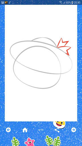 How to draw Baby Shark screenshot 4